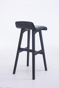 CLP Barhocker Corneila PU schwarz – Produktabbildung 3
