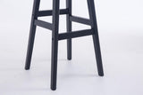 CLP Barhocker Corneila PU schwarz – Produktabbildung 6