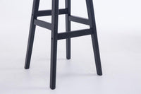 CLP Barhocker Corneila PU schwarz – Produktabbildung 6