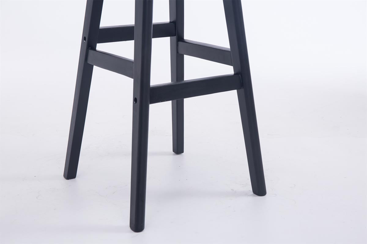 CLP Barhocker Corneila PU schwarz – Produktabbildung 6