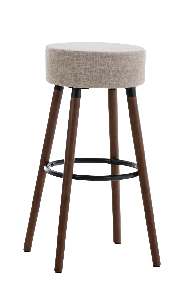 Barhocker Karl Stoff walnuss