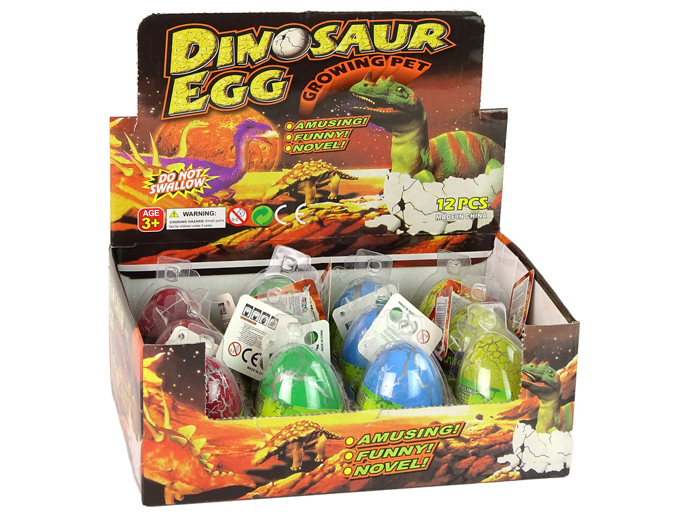 Hatching Magic Dinosaur Egg Growing 6 cm colorful (7)