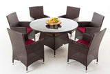 CLP Sitzgruppe Venezuela Rubinrot – Produktabbildung 2
