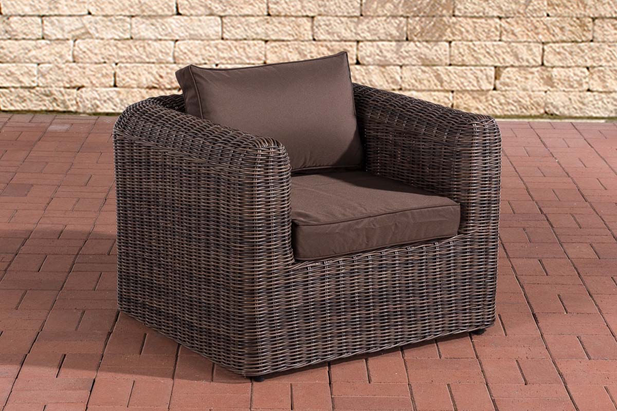 CLP Sessel Marbella Terrabraun 5mm