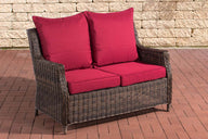 CLP 2er Sofa Montero Rubinrot