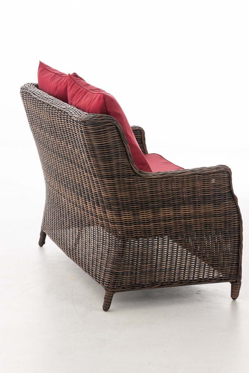 CLP 2er Sofa Montero Rubinrot – Produktabbildung 4
