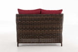 CLP 2er Sofa Montero Rubinrot – Produktabbildung 5