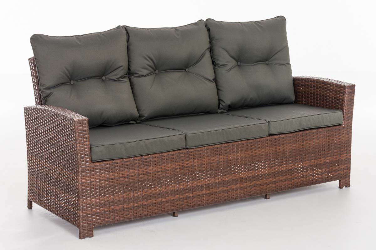 CLP Sofa 3er Fisolo anthrazit – Produktabbildung 8