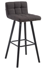 CLP Barhocker Lincoln V2 Stoff Schwarz – Produktabbildung 7
