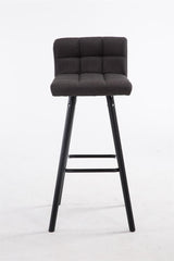 CLP Barhocker Lincoln V2 Stoff Schwarz – Produktabbildung 8