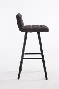 CLP Barhocker Lincoln V2 Stoff Schwarz – Produktabbildung 9