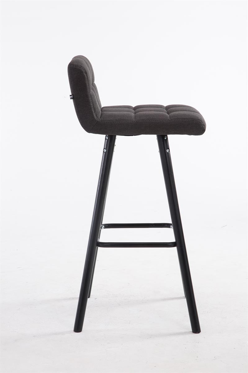 CLP Barhocker Lincoln V2 Stoff Schwarz – Produktabbildung 9