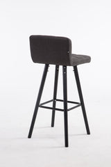 CLP Barhocker Lincoln V2 Stoff Schwarz – Produktabbildung 10