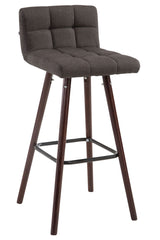 CLP Barhocker Lincoln V2 Stoff Walnuss – Produktabbildung 7