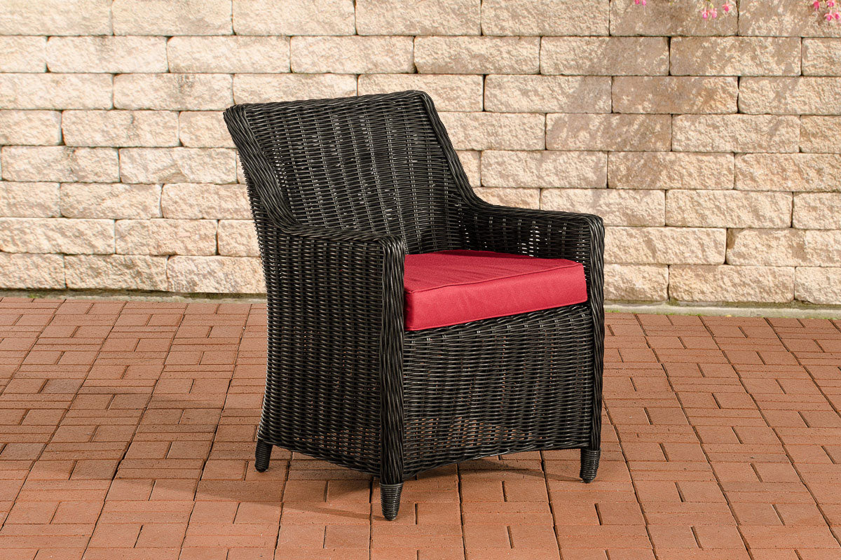 CLP 6er Set Sessel Sandnes Rubinrot – Produktabbildung 5