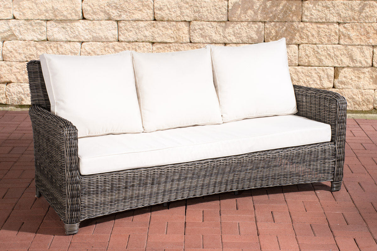 CLP 3er Sofa San Fernando Cremeweiß – Produktabbildung 8