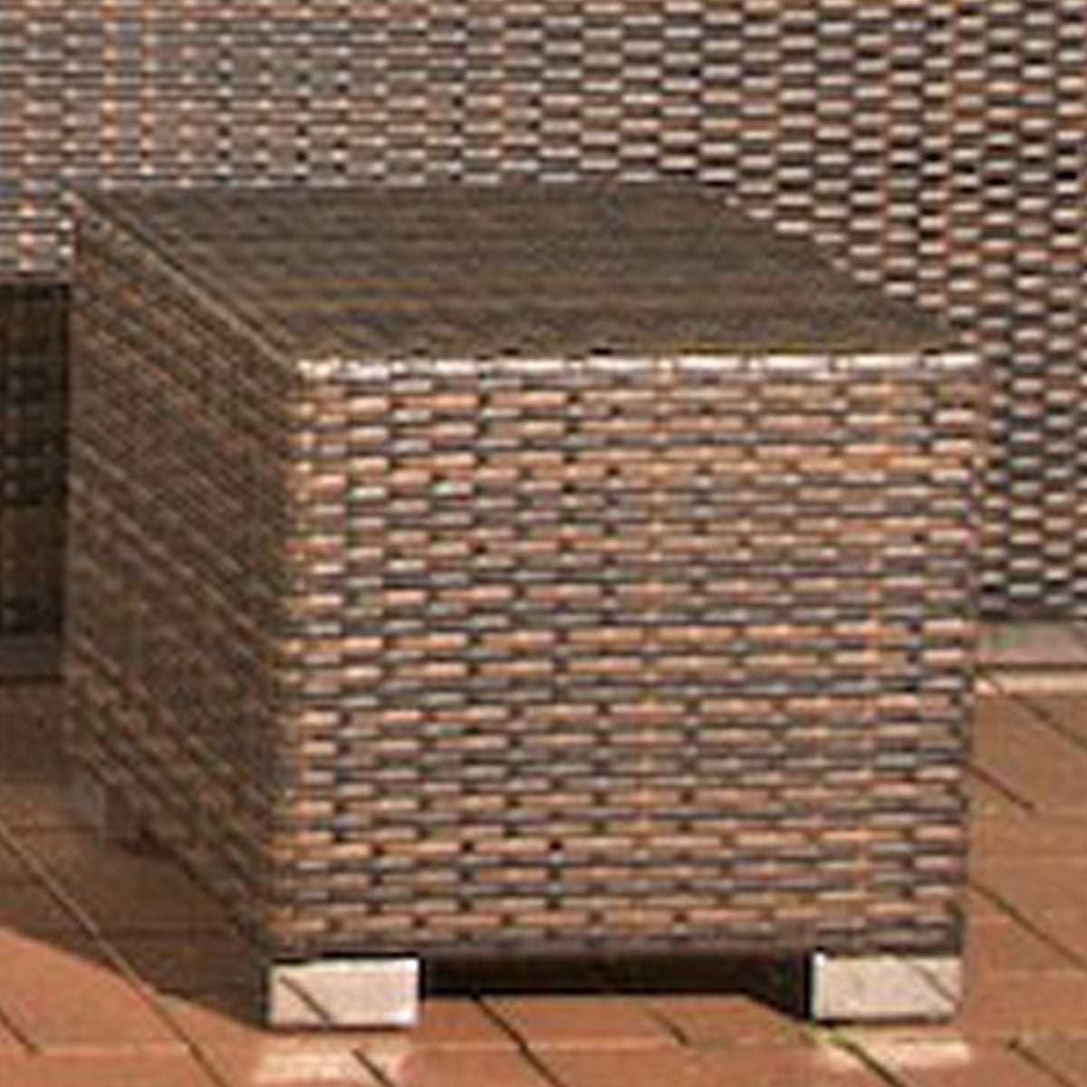 CLP Beistelltisch Barcelona Flachrattan