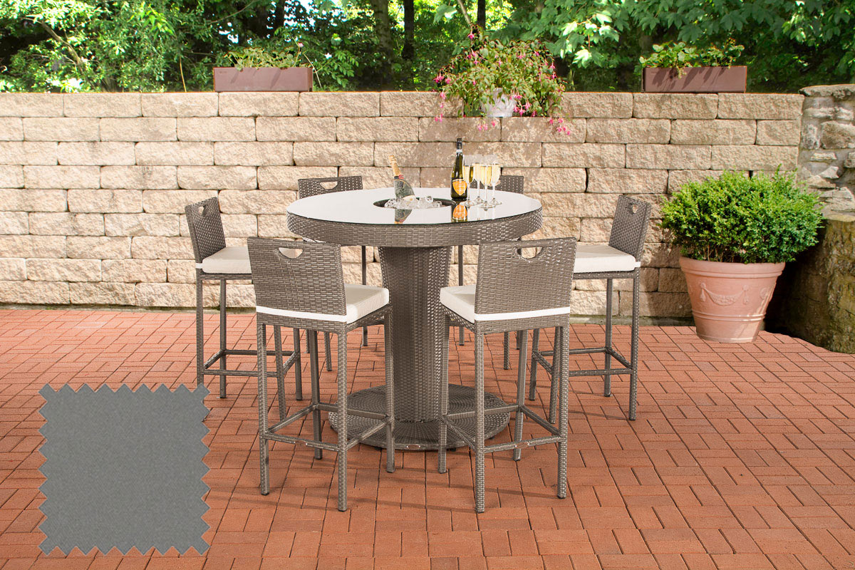 CLP Gartenbar Mari XL Eisengrau – Produktabbildung 4