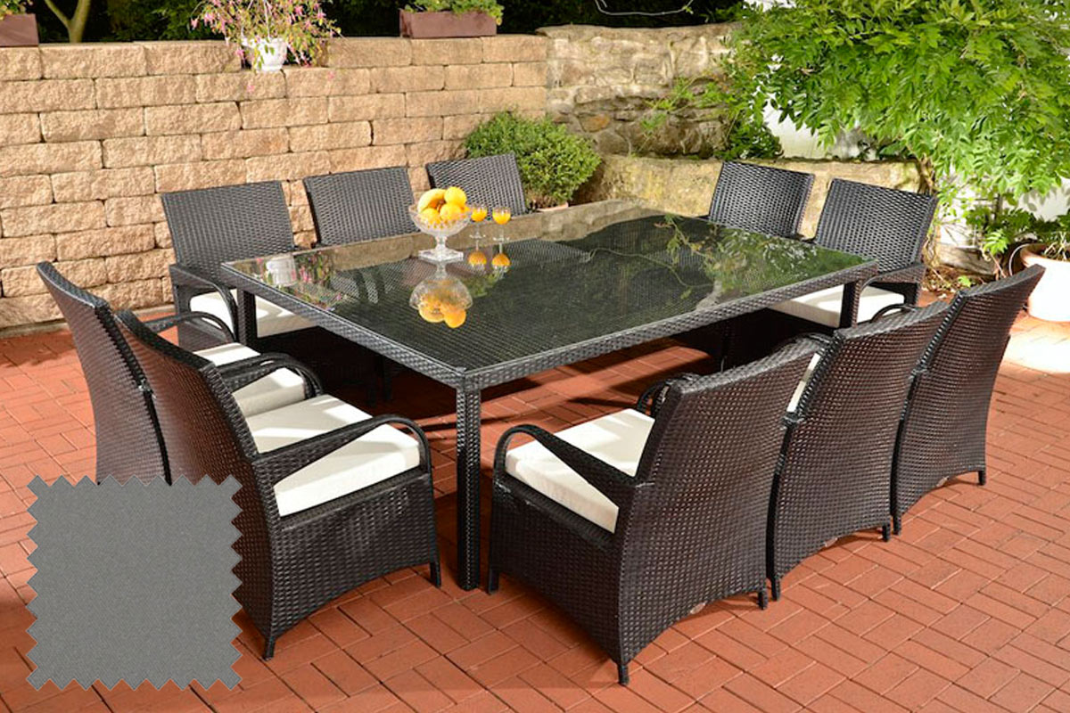 CLP Sitzgruppe Pizzo Eisengrau – Produktabbildung 2
