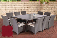 CLP Sitzgruppe Pizzo Rubinrot – Produktabbildung 4