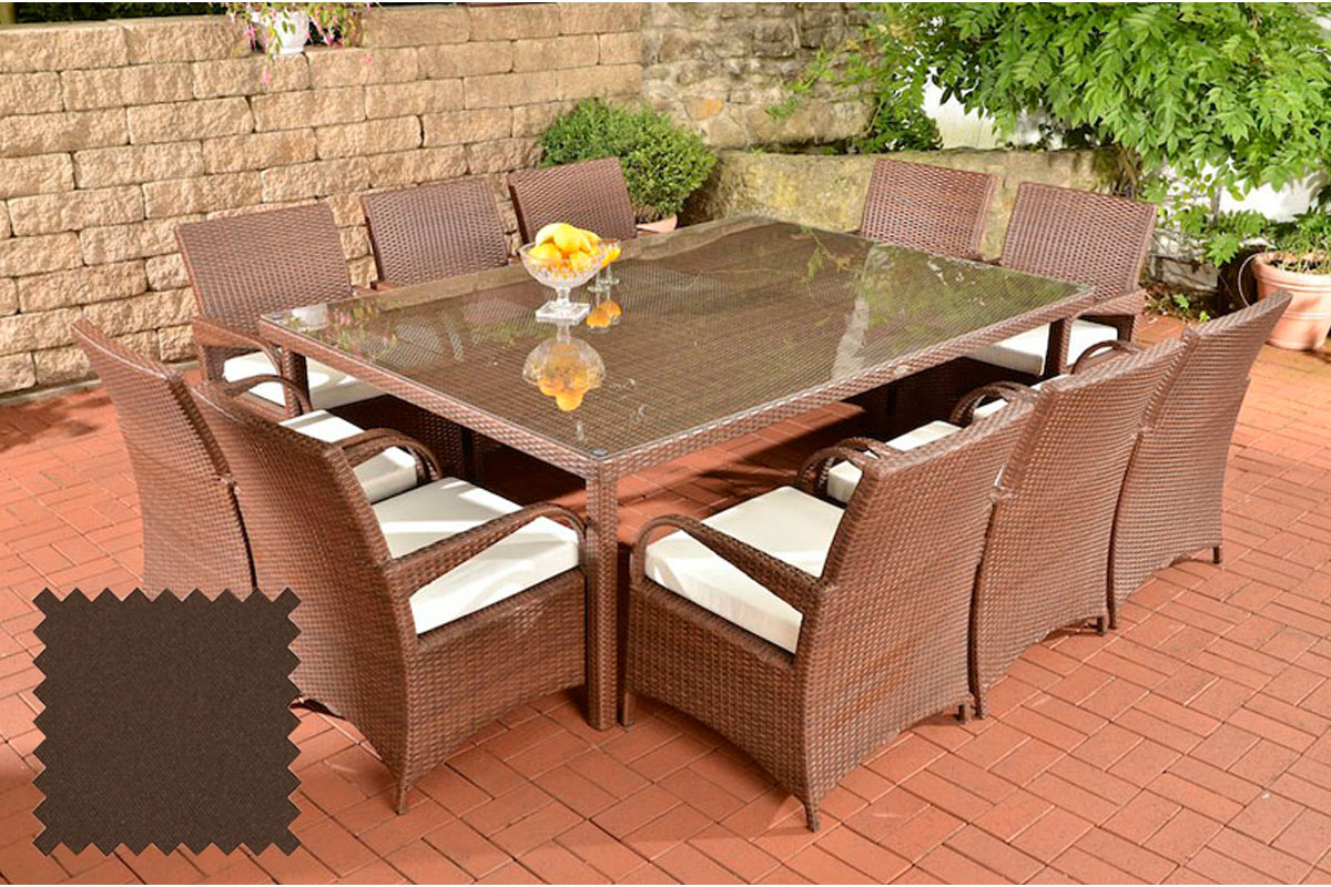 CLP Sitzgruppe Pizzo Terrabraun