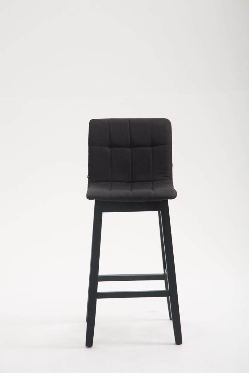 CLP Barhocker Bregenz Stoff Schwarz – Produktabbildung 2