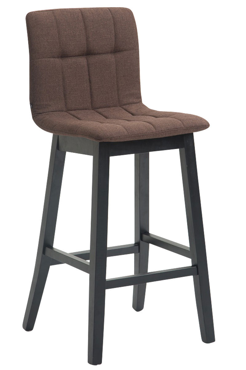 CLP Barhocker Bregenz Stoff Schwarz – Produktabbildung 5