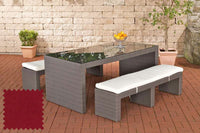 CLP Gartenbar Coruna Rubinrot – Produktabbildung 4