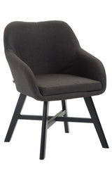 CLP Besucherstuhl Kepler Stoff Schwarz – Produktabbildung 7