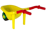 Large colorful garden wheelbarrow yellow (4)