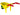 Large colorful garden wheelbarrow yellow