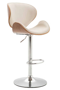 CLP Barhocker Recife Stoff Walnuss – Produktabbildung 5
