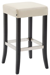 Barhocker Venta Kunstleder Schwarz