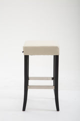 Barhocker Venta Kunstleder Schwarz