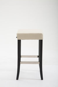 Barhocker Venta Kunstleder Schwarz