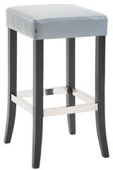 Barhocker Venta Kunstleder Schwarz