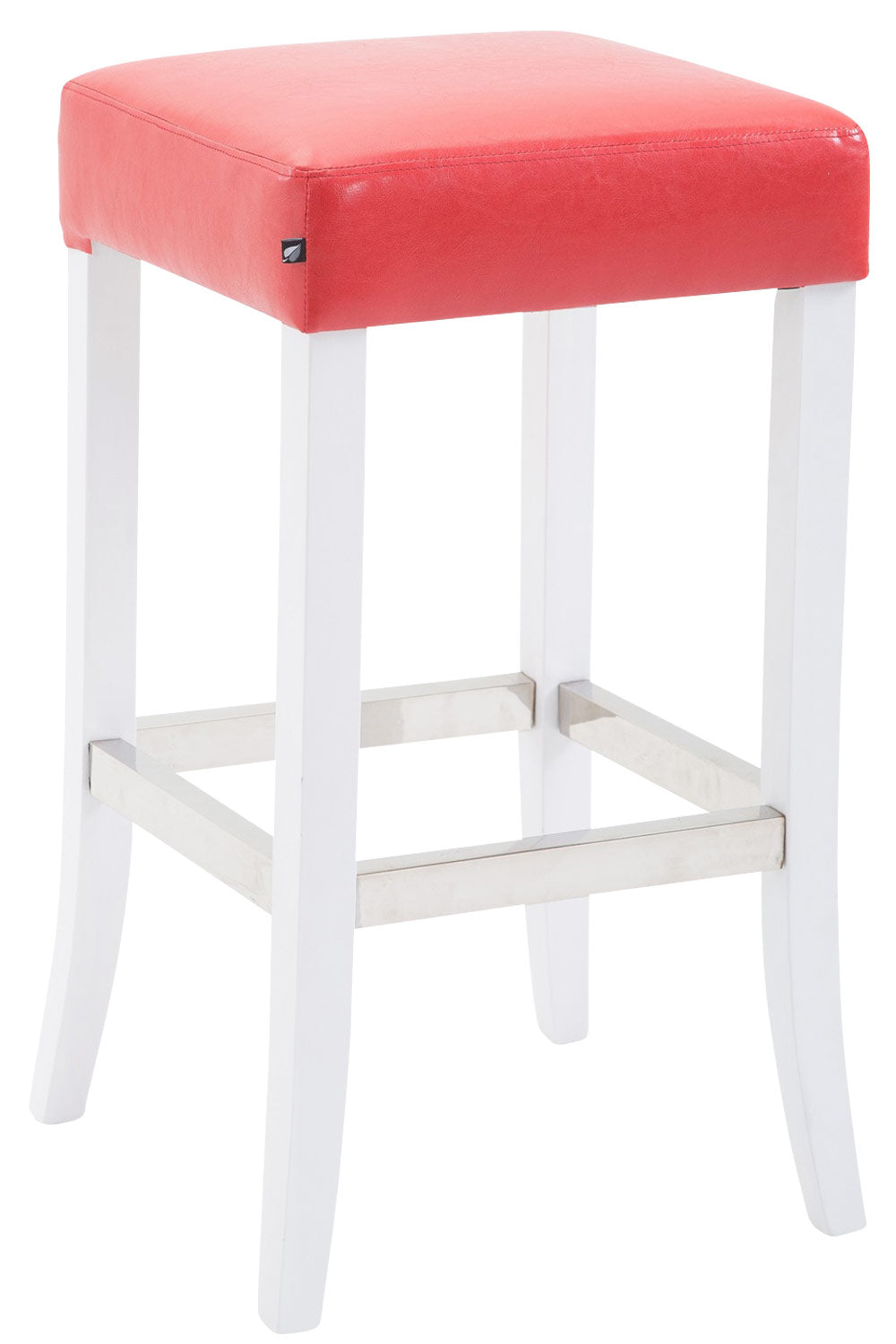 CLP Barhocker Venta Kunstleder Weiß – Produktabbildung 7