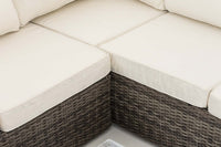 CLP Ecksofa-Garnitur Liberi 5mm Cremeweiß – Produktabbildung 6