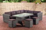 CLP Sitzgruppe Siena 5mm Terrabraun – Produktabbildung 10