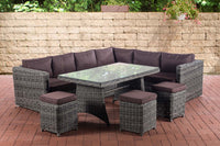 CLP Sitzgruppe Siena 5mm Terrabraun – Produktabbildung 10