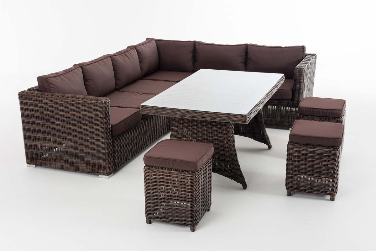 CLP Sitzgruppe Siena 5mm Terrabraun – Produktabbildung 2