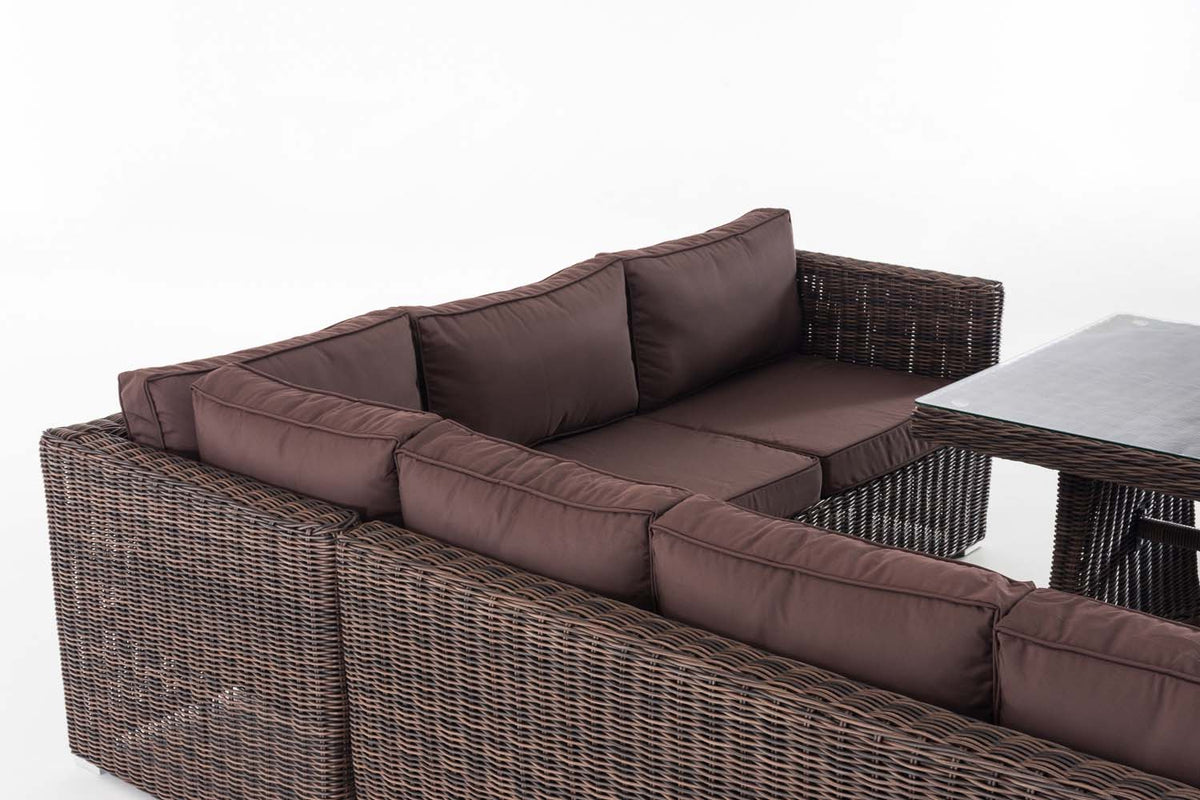 CLP Sitzgruppe Siena 5mm Terrabraun – Produktabbildung 4