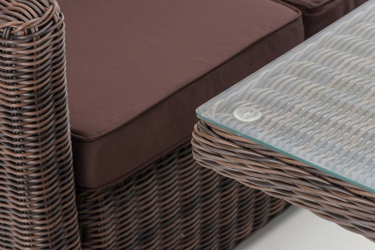 CLP Sitzgruppe Siena 5mm Terrabraun – Produktabbildung 7