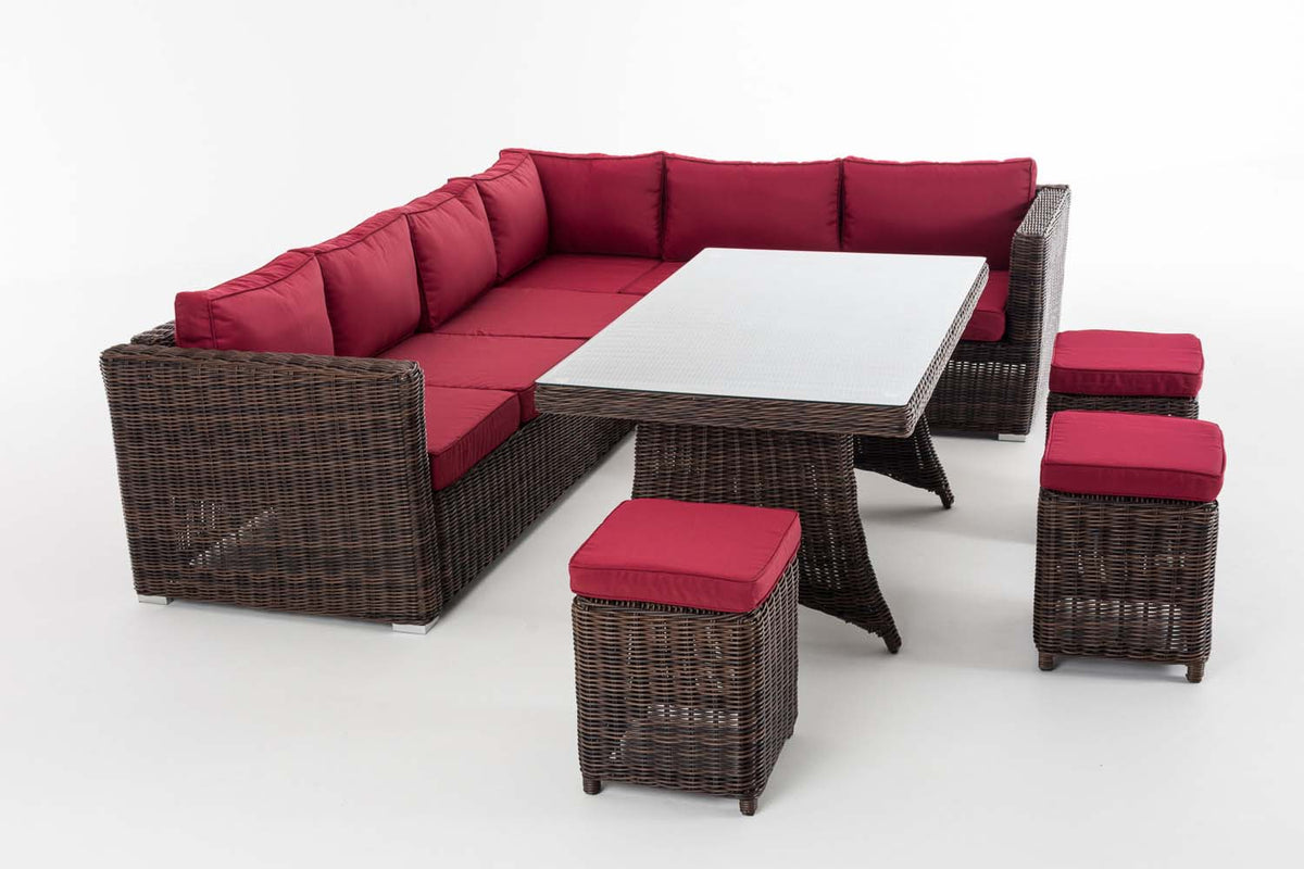 CLP Sitzgruppe Siena 5mm Rubinrot – Produktabbildung 2