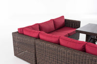 CLP Sitzgruppe Siena 5mm Rubinrot – Produktabbildung 4