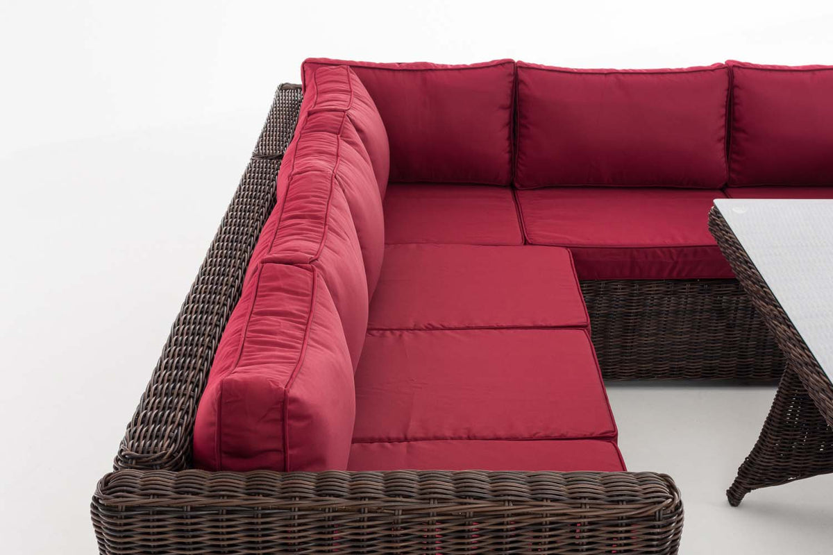 CLP Sitzgruppe Siena 5mm Rubinrot – Produktabbildung 5