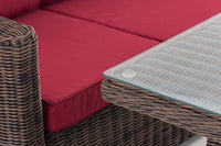 CLP Sitzgruppe Siena 5mm Rubinrot – Produktabbildung 7