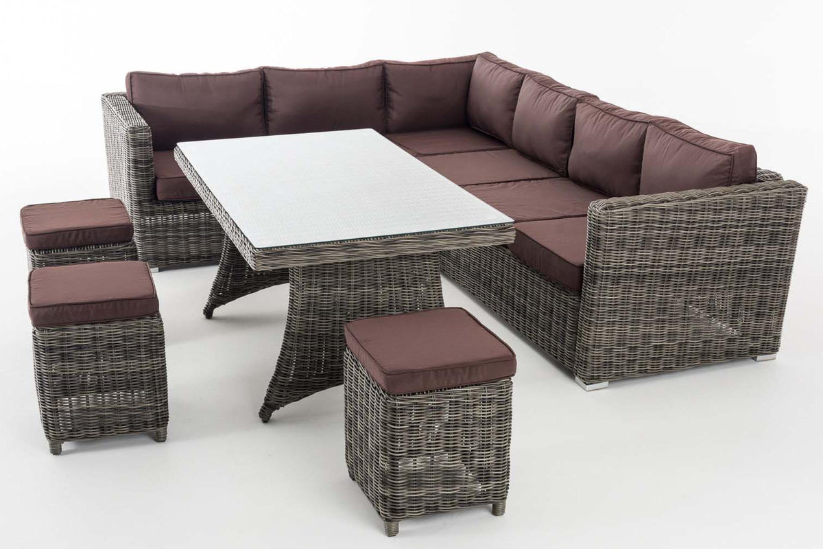 CLP Sitzgruppe Sorano 5mm Terrabraun – Produktabbildung 2