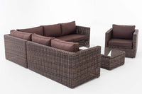 CLP Gartengarnitur Tibera 5mm Terrabraun – Produktabbildung 2
