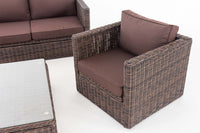 CLP Gartengarnitur Tibera 5mm Terrabraun – Produktabbildung 3